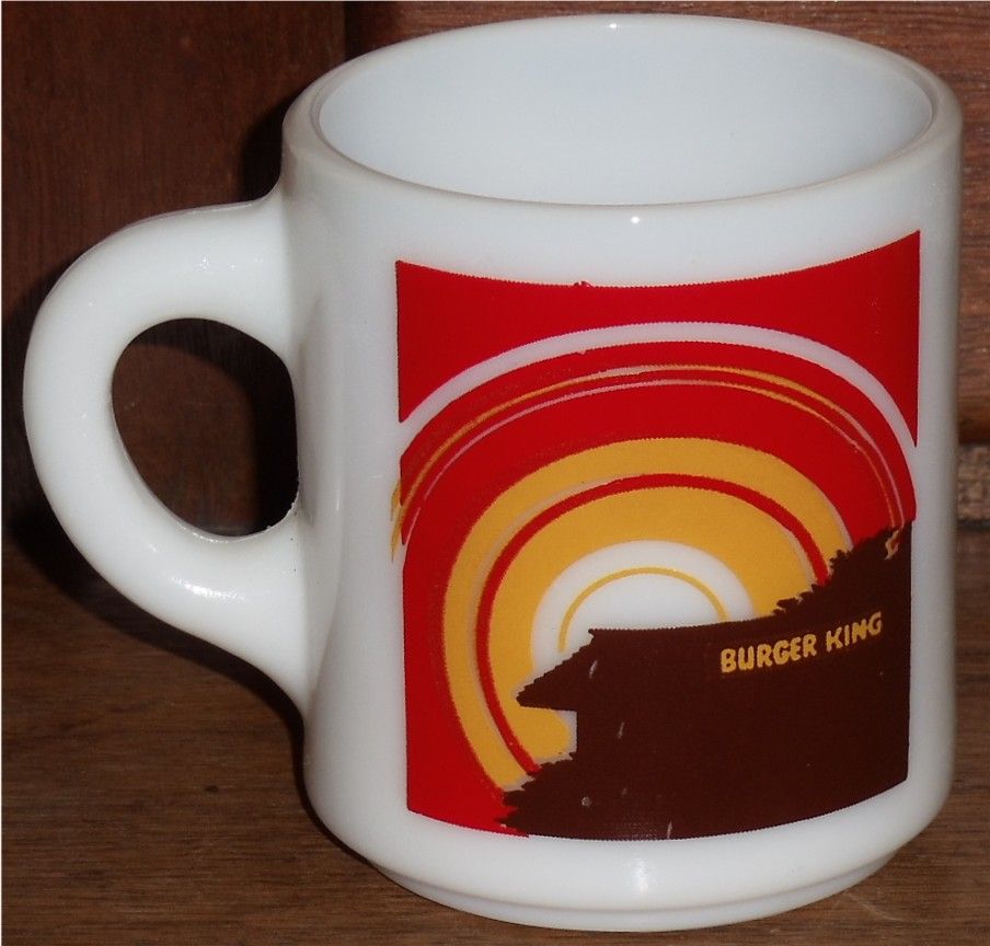 Hazel Atlas 1977 Burger King Mug Hazel Atlas 1977 Burger King Mug