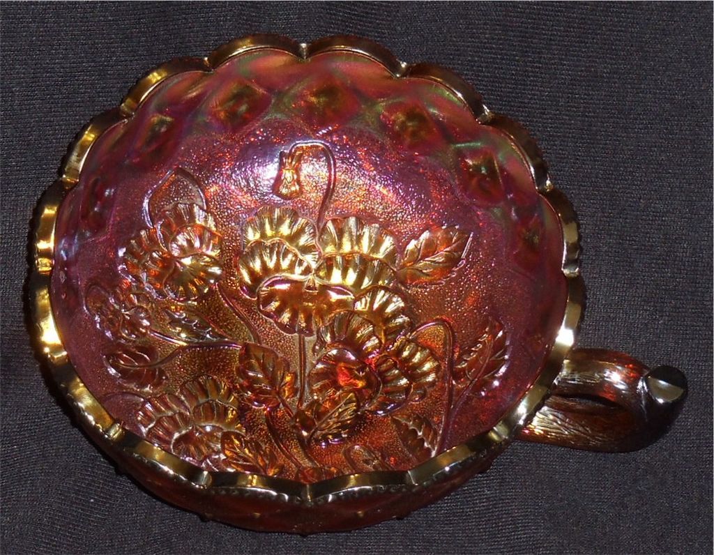 lmperial Carnival Amber Pansy Nappy lmperial Carnival Amber Pansy Nappy