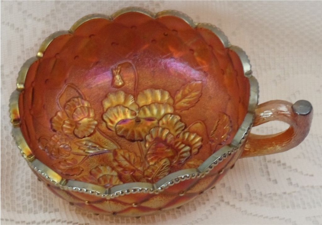lmperial Carnival Amber Pansy Nappy lmperial Carnival Amber Pansy Nappy