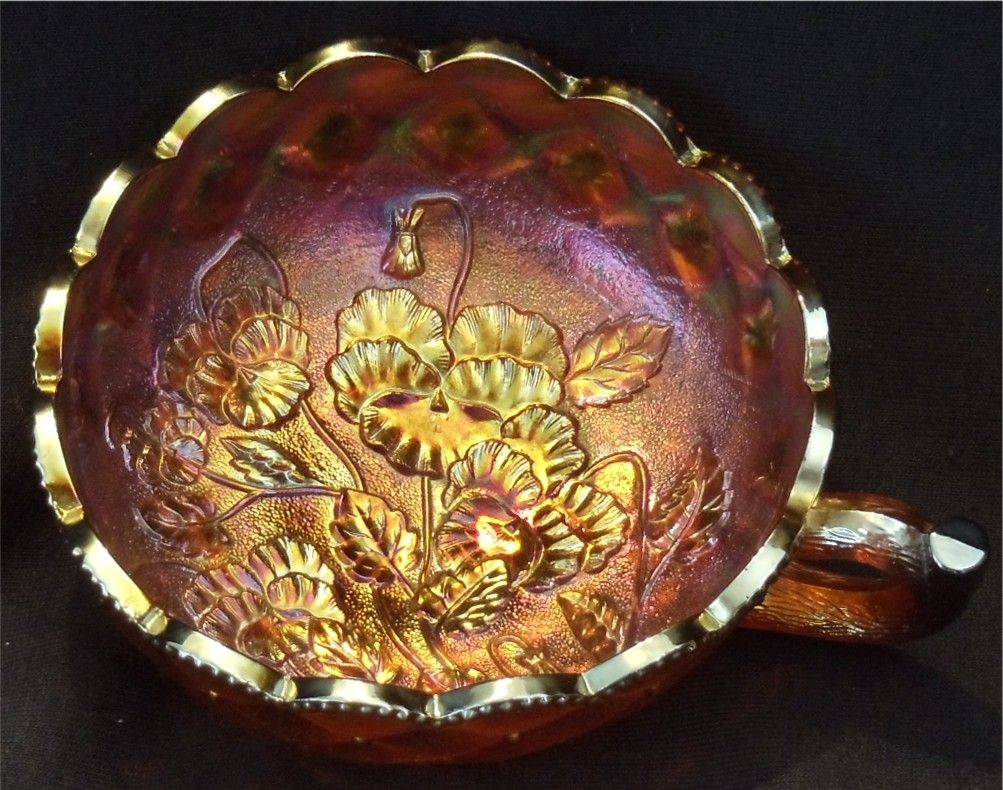 lmperial Carnival Amber Pansy Nappy lmperial Carnival Amber Pansy Nappy