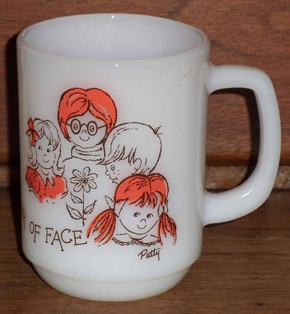 Fire King Monday's Child Mug Fire King Monday's Child Mug