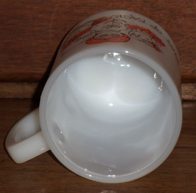 Fire King Monday's Child Mug Fire King Monday's Child Mug