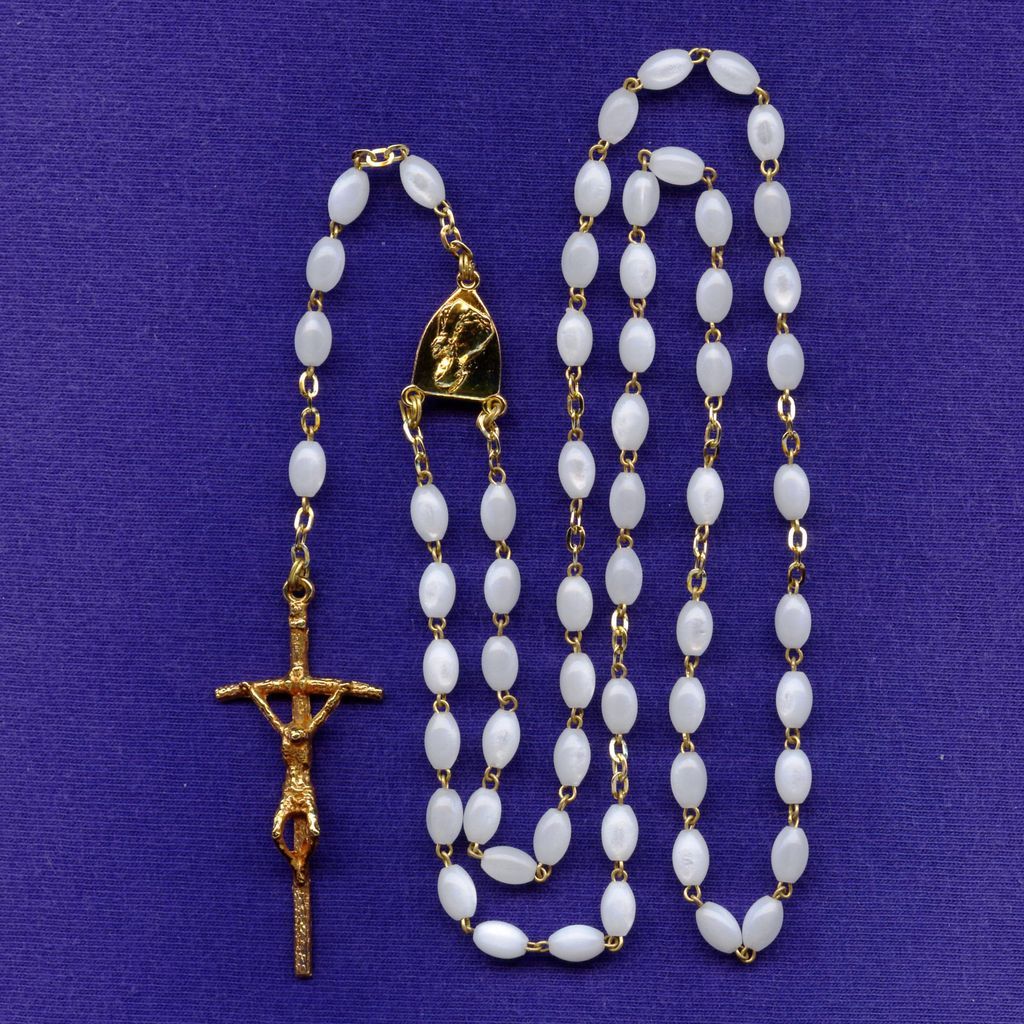 Pristine Vatican Souvenir Rosary with Case from vintagevenerations on