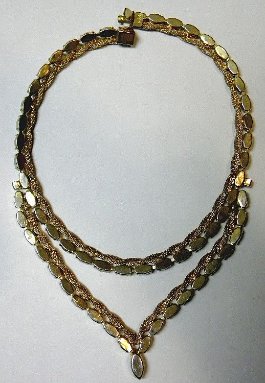 Hobe Signed Necklace with Matching Earrings & Brooch Hobe Signed Necklace with Matching Earrings & Brooch