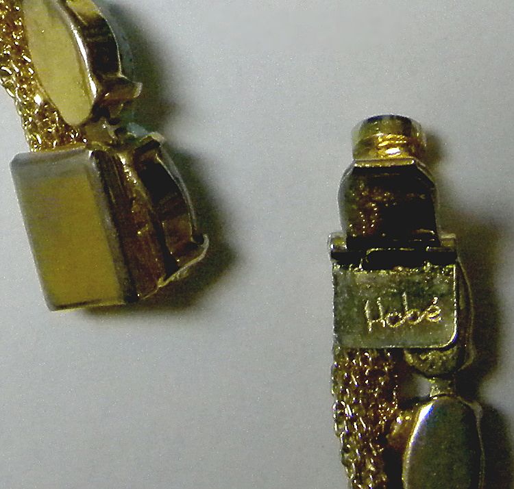 Hobe Signed Necklace with Matching Earrings & Brooch Hobe Signed Necklace with Matching Earrings & Brooch