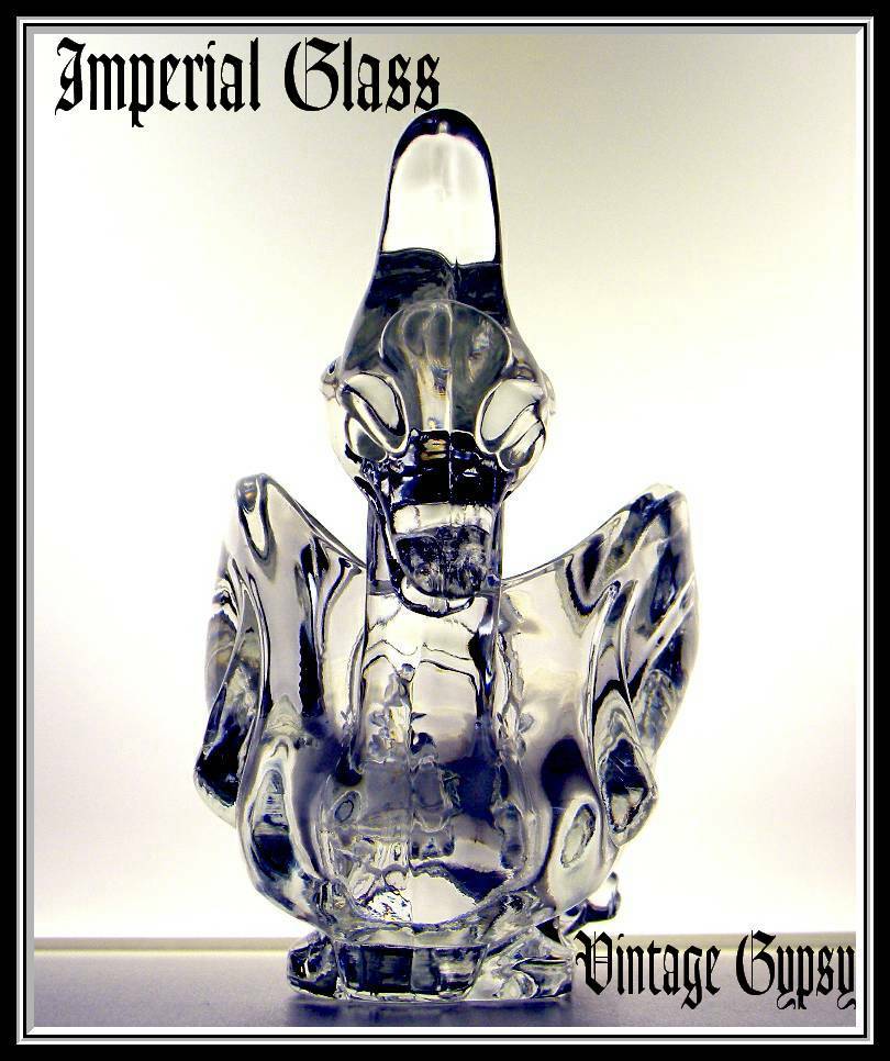Imperial Glass Cathay "Phoenix" Dragon Bowl, c. 1949 -1962 Imperial Glass Cathay "Phoenix" Dragon Bowl, c. 1949 -1962