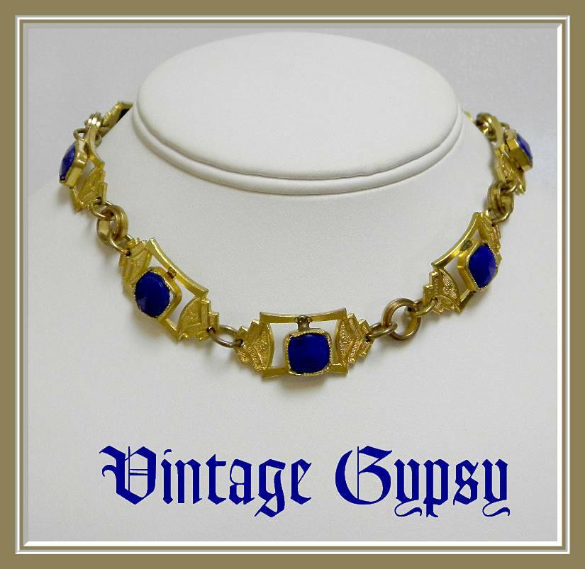 Regal Looking 1970's Choker Necklace Regal Looking 1970's Choker Necklace
