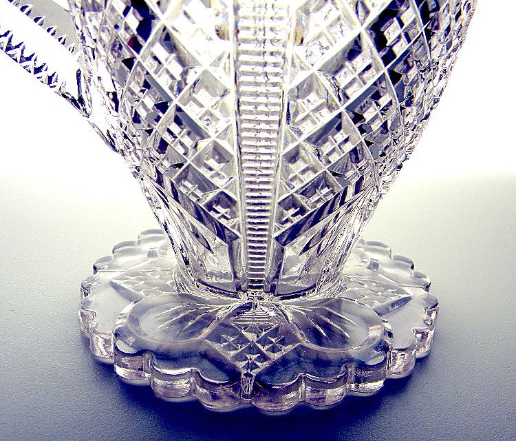 EAPG Ornate Star Cream, Tarentum Glass, c. 1907 EAPG Ornate Star Cream, Tarentum Glass, c. 1907