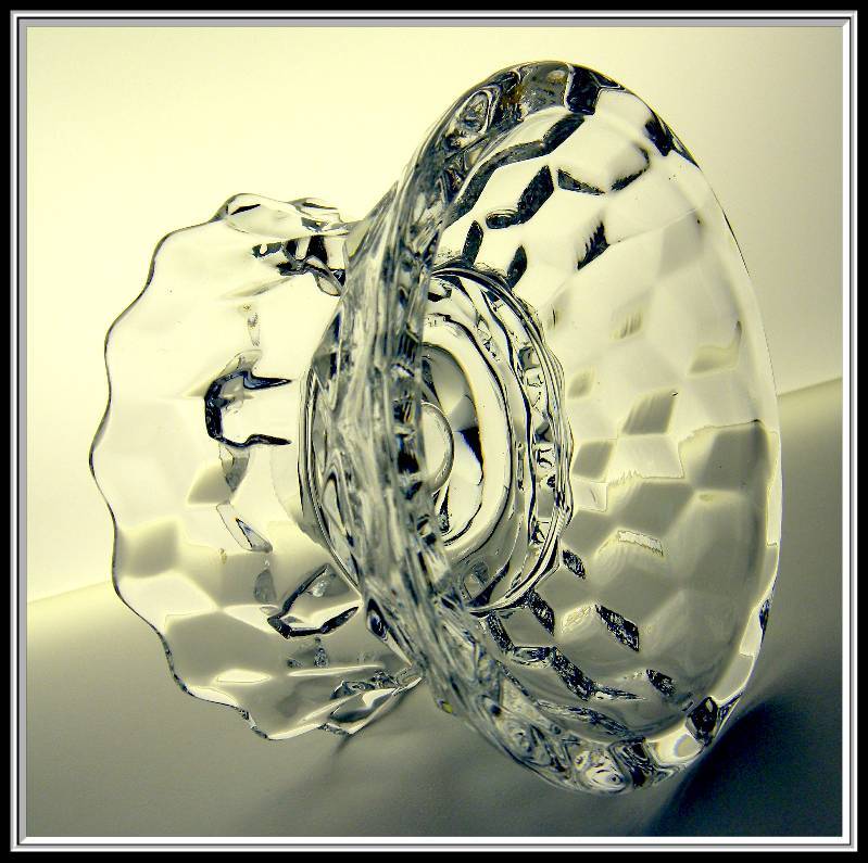 Fostoria "American" Very Rare Hurricane Candle Lamp Fostoria "American" Very Rare Hurricane Candle Lamp