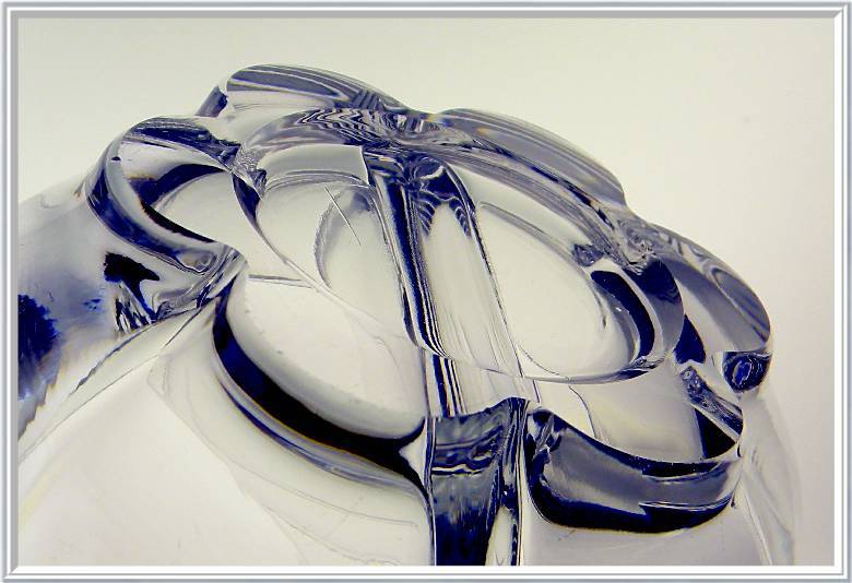 Duncan Miller Elegant Glass Twin Bowl Salad Dressing Set Duncan Miller Elegant Glass Twin Bowl Salad Dressing Set