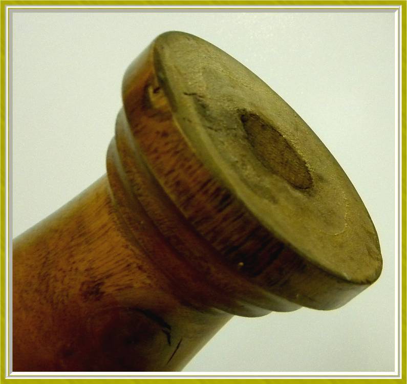 Very Old Hand Made Wooden Folk Art Urn Or Vase Very Old Hand Made Wooden Folk Art Urn Or Vase