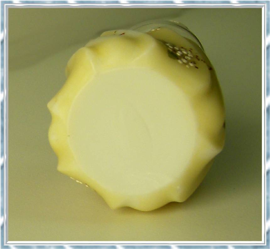 EAPG Erie Twist Opaque Miniature Oil Lamp, Dithridge EAPG Erie Twist Opaque Miniature Oil Lamp, Dithridge