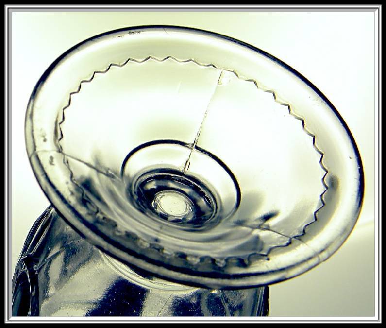 EAPG Ribbon Candy Spooner, U.S. Glass Bryce 1891 EAPG Ribbon Candy Spooner, U.S. Glass Bryce 1891