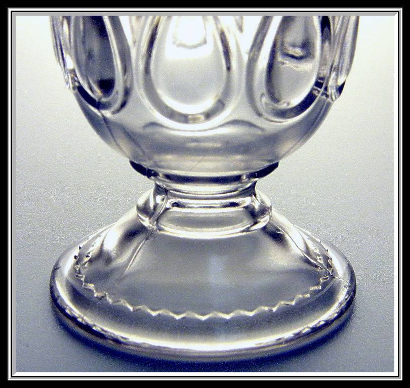 EAPG Ribbon Candy Spooner, U.S. Glass Bryce 1891 EAPG Ribbon Candy Spooner, U.S. Glass Bryce 1891