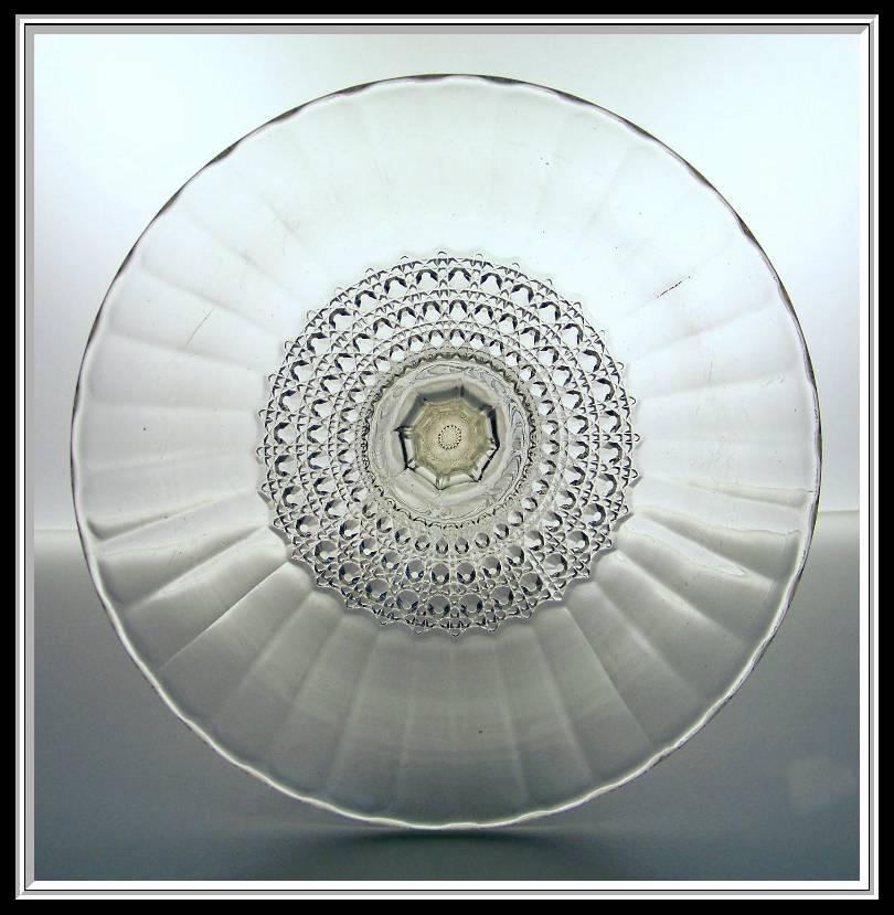 Vintage Pattern Glass Compote Unknown Pattern Vintage Pattern Glass Compote Unknown Pattern