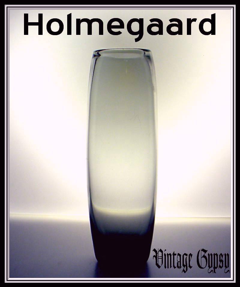 Vintage Holmegaard "Hellas" Vase by Per Lutken Signed Vintage Holmegaard "Hellas" Vase by Per Lutken Signed