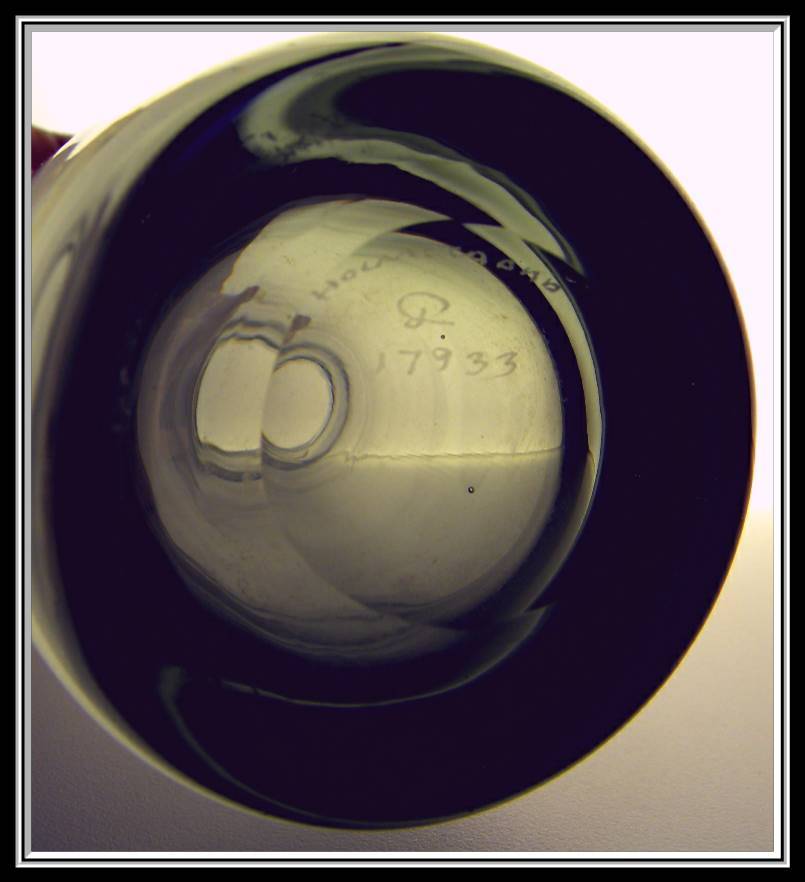 Vintage Holmegaard "Hellas" Vase by Per Lutken Signed Vintage Holmegaard "Hellas" Vase by Per Lutken Signed