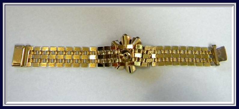1950's Blue Rhinestone Vintage Bracelet 1950's Blue Rhinestone Vintage Bracelet