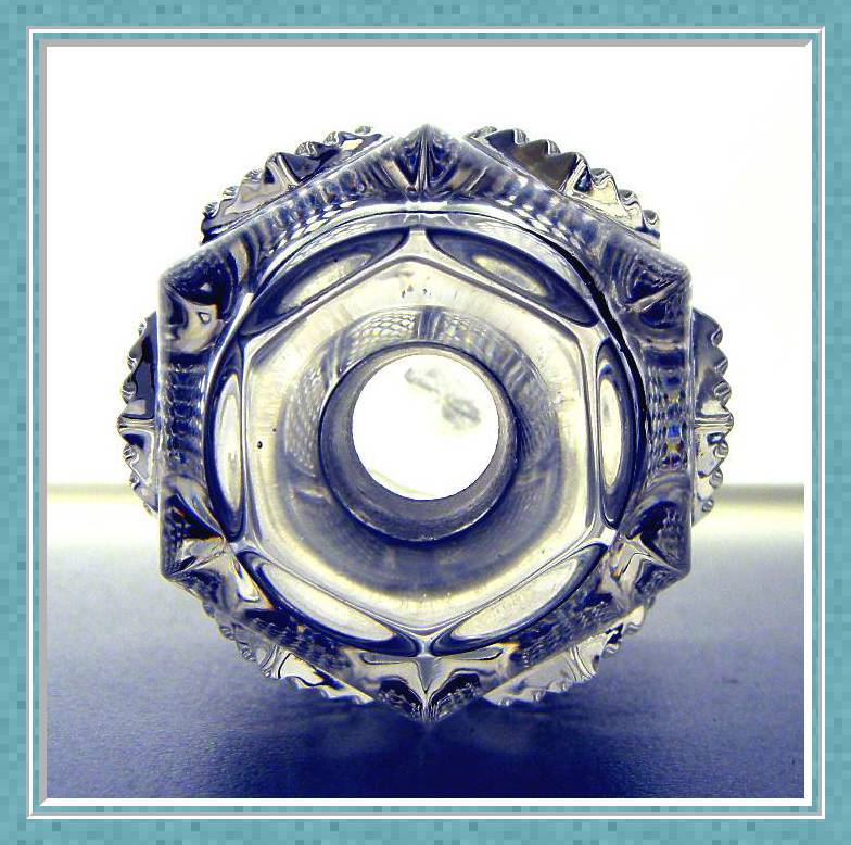EAPG Glass Diamond Point Panel Cologne 1860-1875 EAPG Glass Diamond Point Panel Cologne 1860-1875