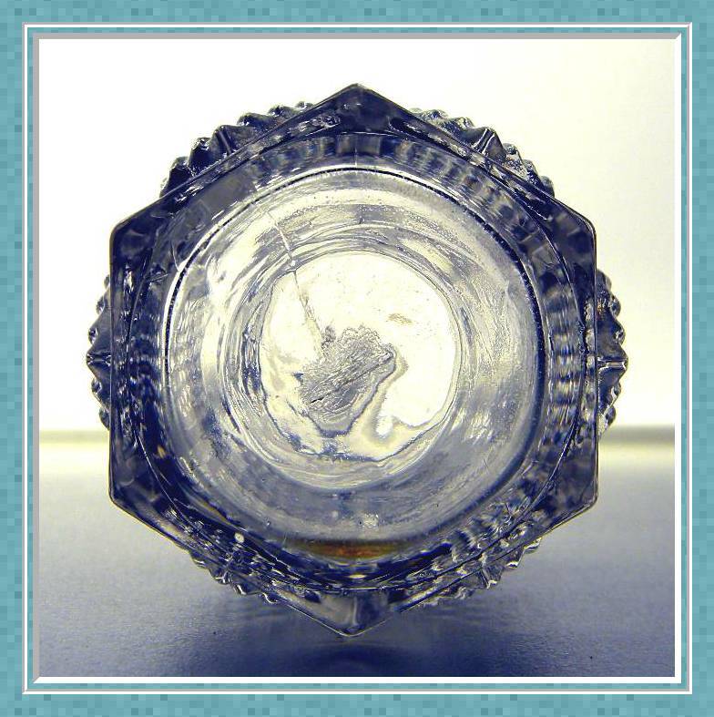 EAPG Glass Diamond Point Panel Cologne 1860-1875 EAPG Glass Diamond Point Panel Cologne 1860-1875