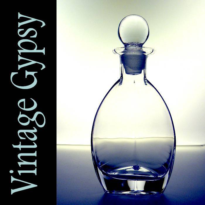 Fine Vintage Crystal Scent Bottle Fine Vintage Crystal Scent Bottle