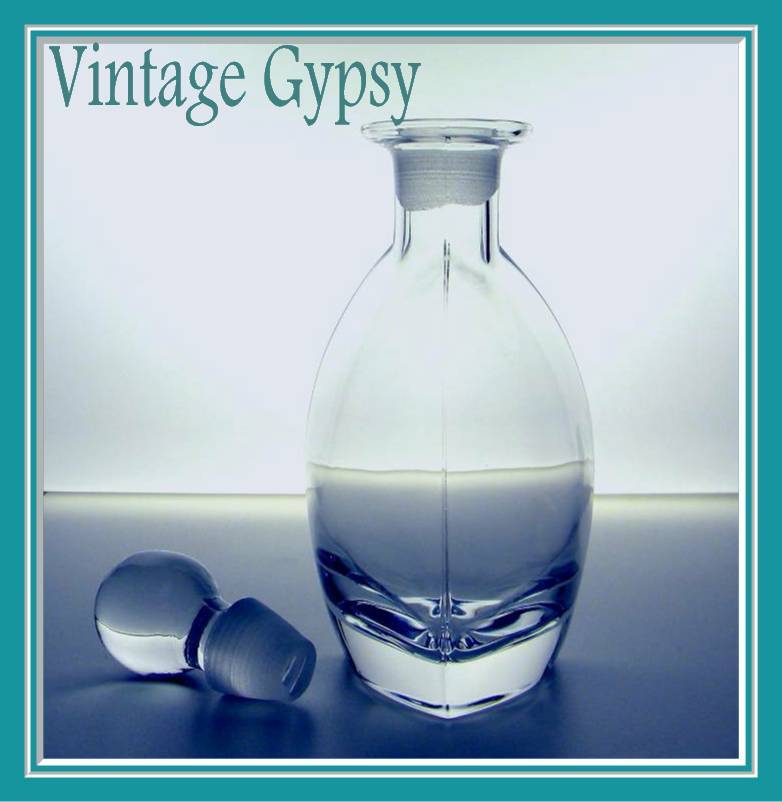 Fine Vintage Crystal Scent Bottle Fine Vintage Crystal Scent Bottle