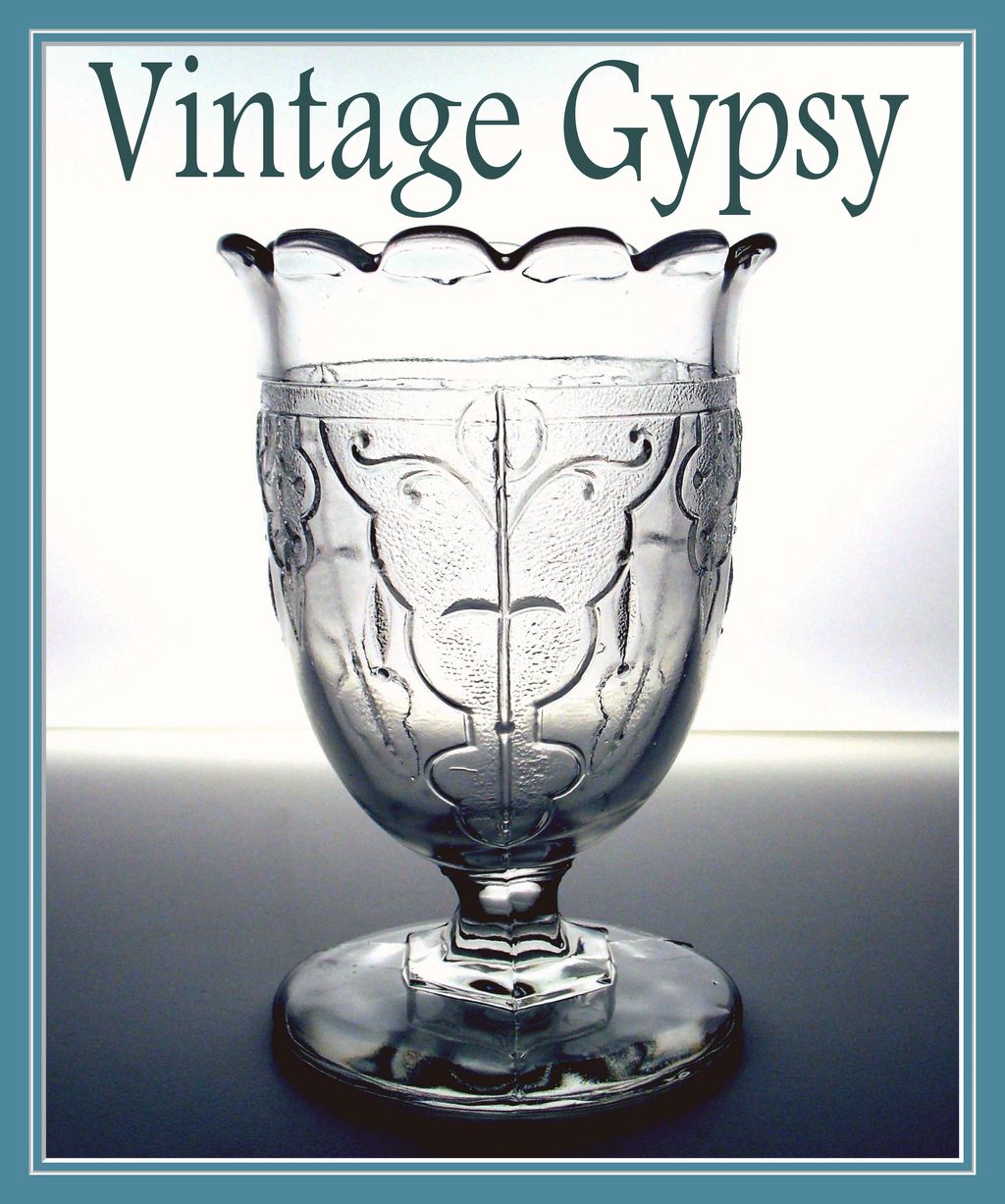 Very Rare McKee Bros. Glass 1880 Spooner "Drapery Variant" Very Rare McKee Bros. Glass 1880 Spooner "Drapery Variant"