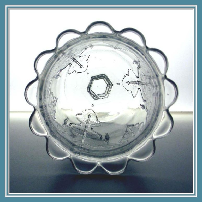 Very Rare McKee Bros. Glass 1880 Spooner "Drapery Variant" Very Rare McKee Bros. Glass 1880 Spooner "Drapery Variant"