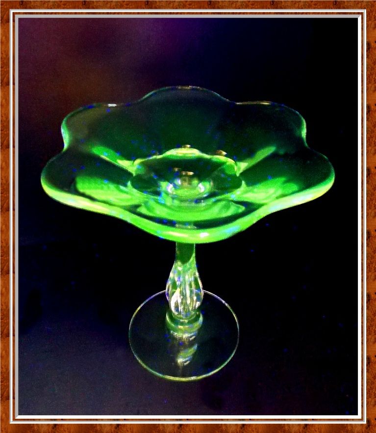 Duncan Miller Canterbury Pressed Pattern Glass Footed Plate Duncan Miller Canterbury Pressed Pattern Glass Footed Plate