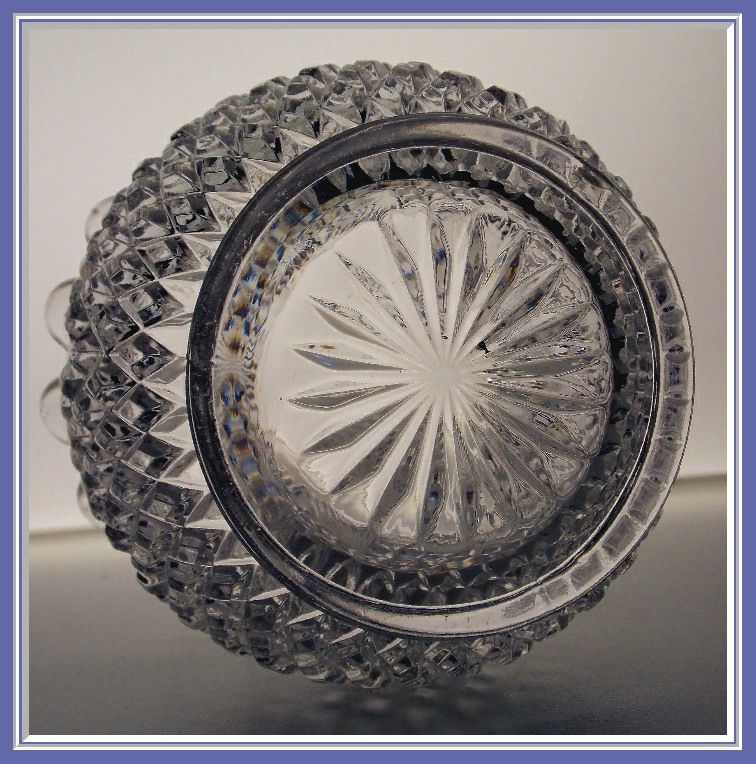 EAPG Shepherd's Plaid Spooner, Model Flint / National 1896 EAPG Shepherd's Plaid Spooner, Model Flint / National 1896