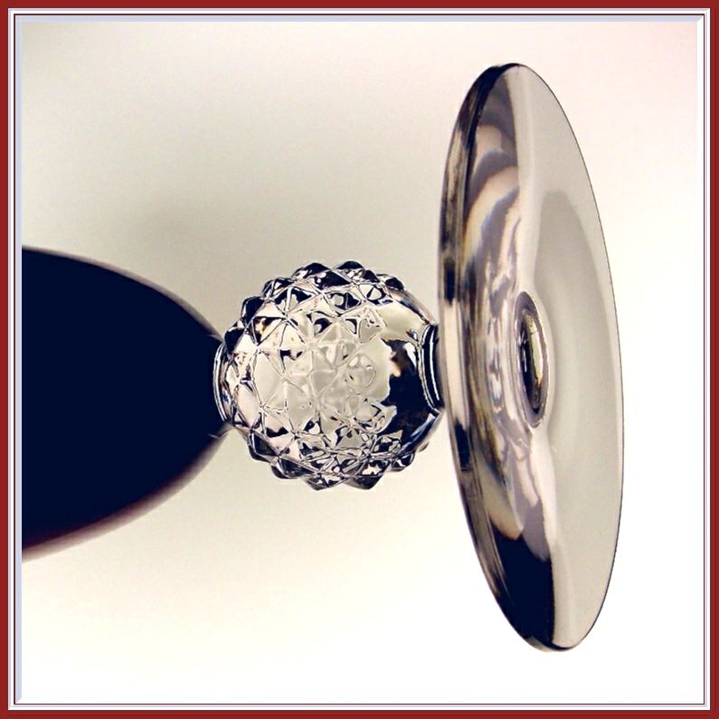 Golf Ball Ruby Footed Tumbler, Morgantown, 1928 - 1971, Golf Ball Ruby Footed Tumbler, Morgantown, 1928 - 1971,