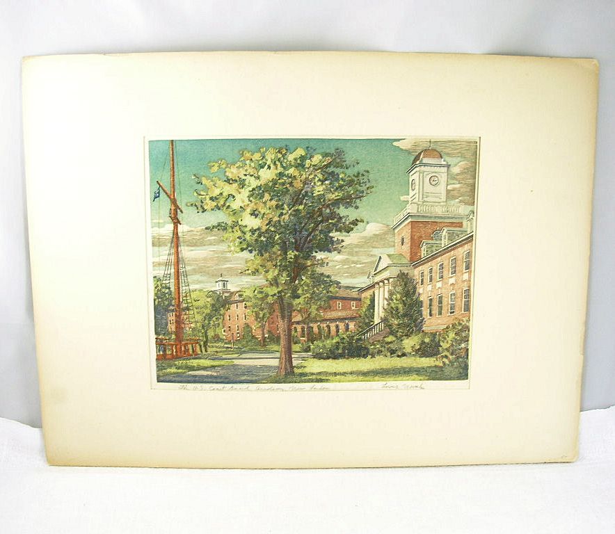 Louis Novak Artist The U.S. Coast Guard Academy New London Picture Louis Novak Artist The U.S. Coast Guard Academy New London Picture