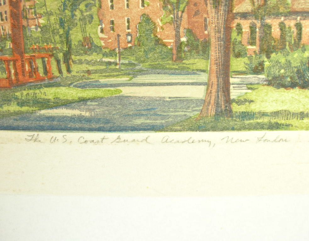 Louis Novak Artist The U.S. Coast Guard Academy New London Picture Louis Novak Artist The U.S. Coast Guard Academy New London Picture