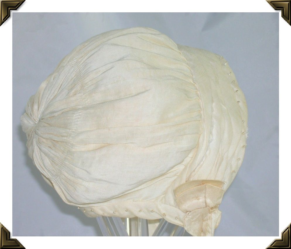 Endearing Hand Made Vintage Baby Doll Bonnet/Hat Endearing Hand Made Vintage Baby Doll Bonnet/Hat