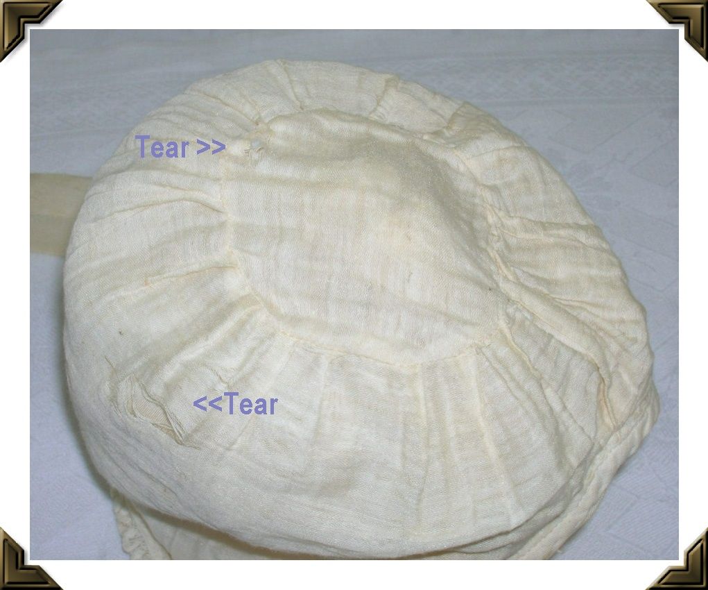 Endearing Hand Made Vintage Baby Doll Bonnet/Hat Endearing Hand Made Vintage Baby Doll Bonnet/Hat