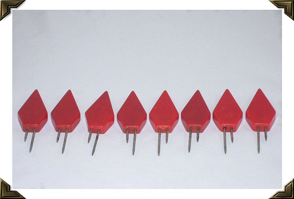 Set of 8 Cherry Red Bakelite Kob Knob Corn Holders Set of 8 Cherry Red Bakelite Kob Knob Corn Holders