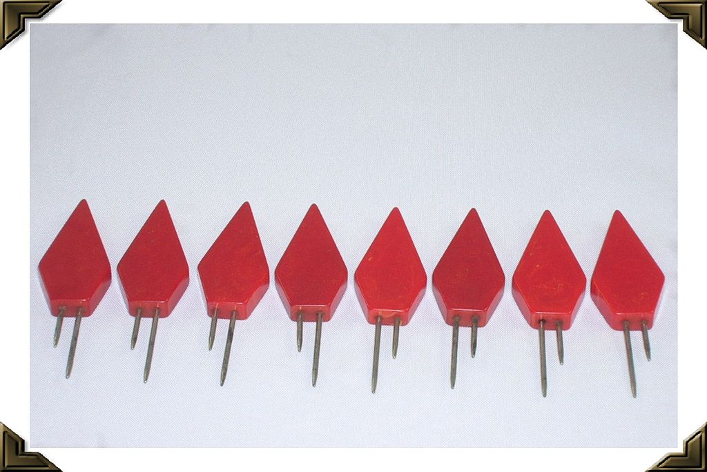 Set of 8 Cherry Red Bakelite Kob Knob Corn Holders Set of 8 Cherry Red Bakelite Kob Knob Corn Holders
