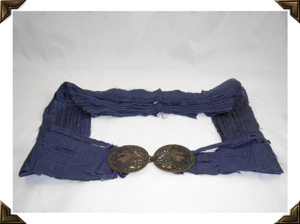 Ornate Victorian 2 Piece Metal Belt Buckle Filigree Open Work Ornate Victorian 2 Piece Metal Belt Buckle Filigree Open Work