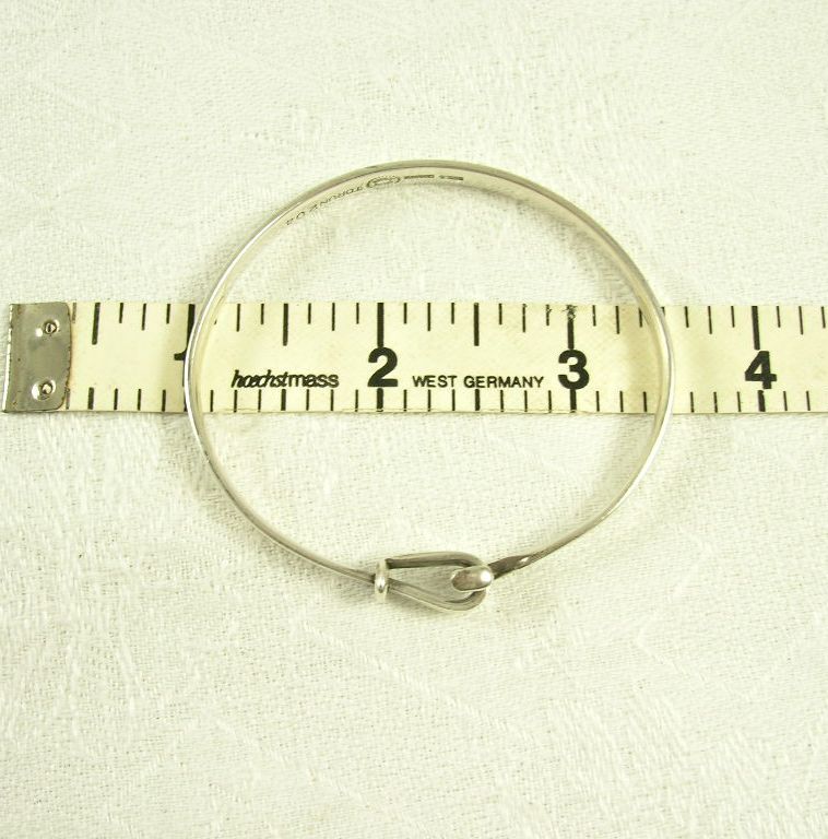 Georg Jensen Hinged Bangle Bracelet 925S Denmark Georg Jensen Hinged Bangle Bracelet 925S Denmark