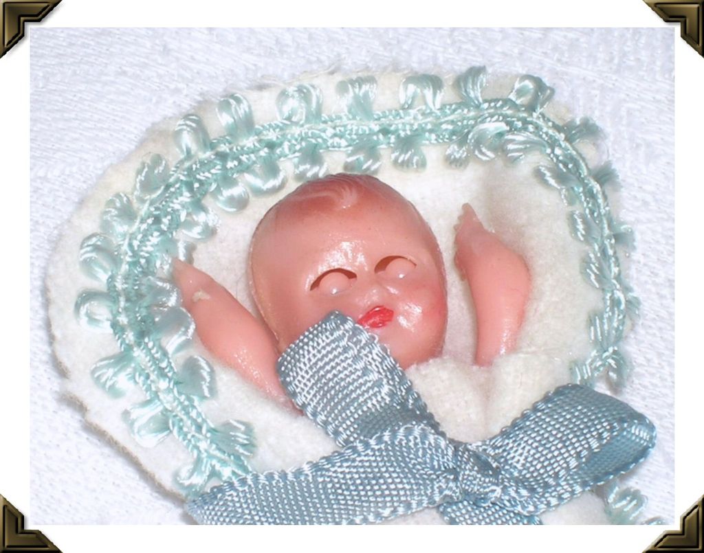 Vintage Miniature Sleep Eye Baby Doll Jointed Arms & Legs Vintage Miniature Sleep Eye Baby Doll Jointed Arms & Legs