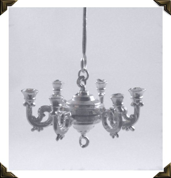 NOS Fancy Miniature Chandelier Original Box Made In Japan NOS Fancy Miniature Chandelier Original Box Made In Japan