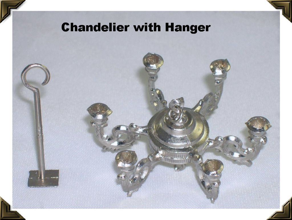 NOS Fancy Miniature Chandelier Original Box Made In Japan NOS Fancy Miniature Chandelier Original Box Made In Japan