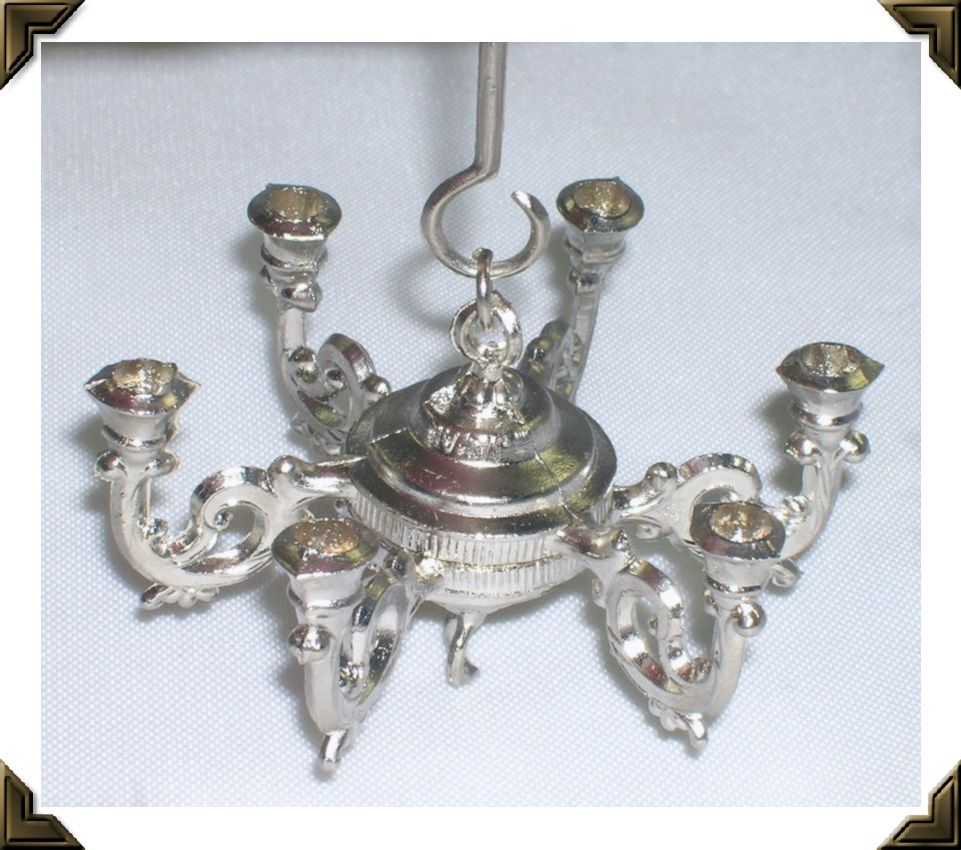 NOS Fancy Miniature Chandelier Original Box Made In Japan NOS Fancy Miniature Chandelier Original Box Made In Japan