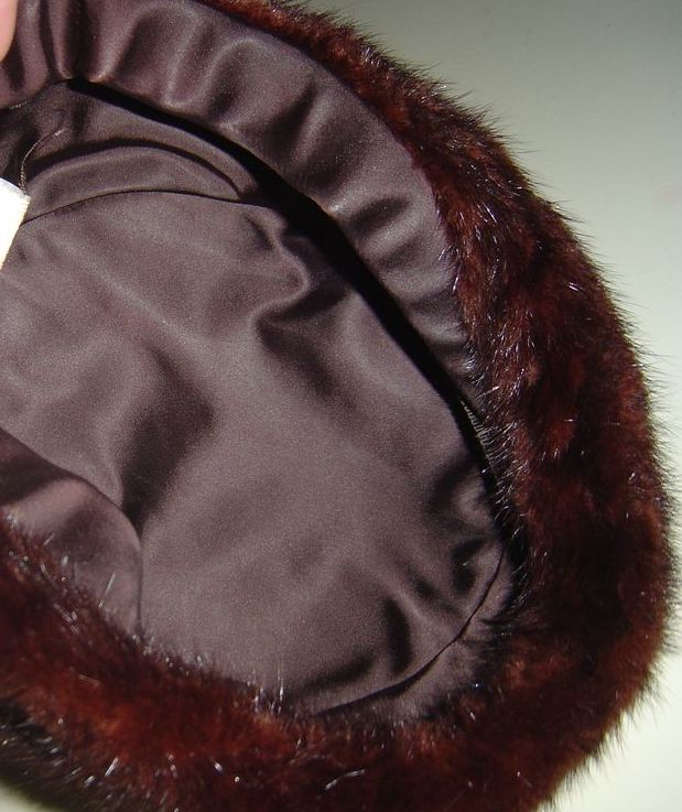Classic Mahogany Mink Hat a Deborah Exclusive Classic Mahogany Mink Hat a Deborah Exclusive