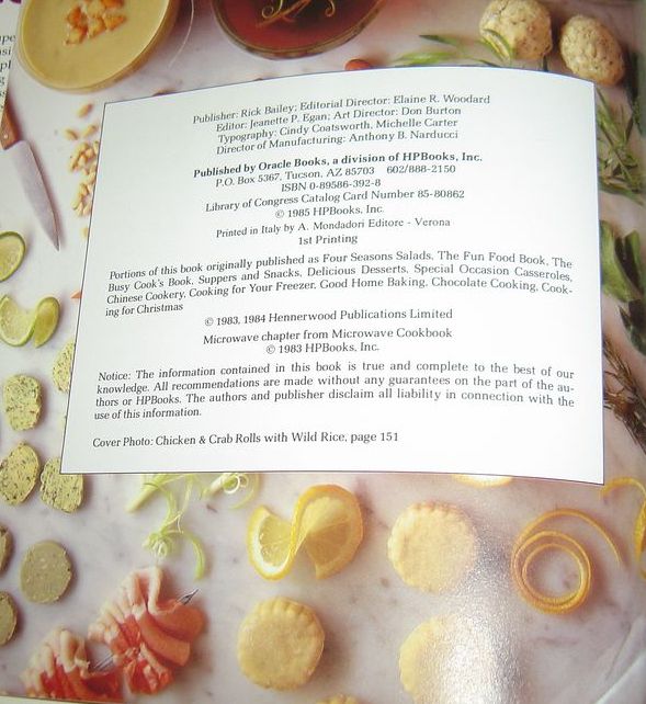 The Joy of Creative Cuisine Cookbook The Joy of Creative Cuisine Cookbook