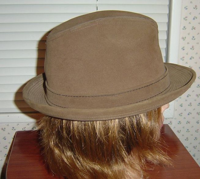 Classy Vintage Suede Fedora by Champ Classy Vintage Suede Fedora by Champ