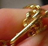 Classy Goldtone Metal Disc Necklace by Napier Classy Goldtone Metal Disc Necklace by Napier
