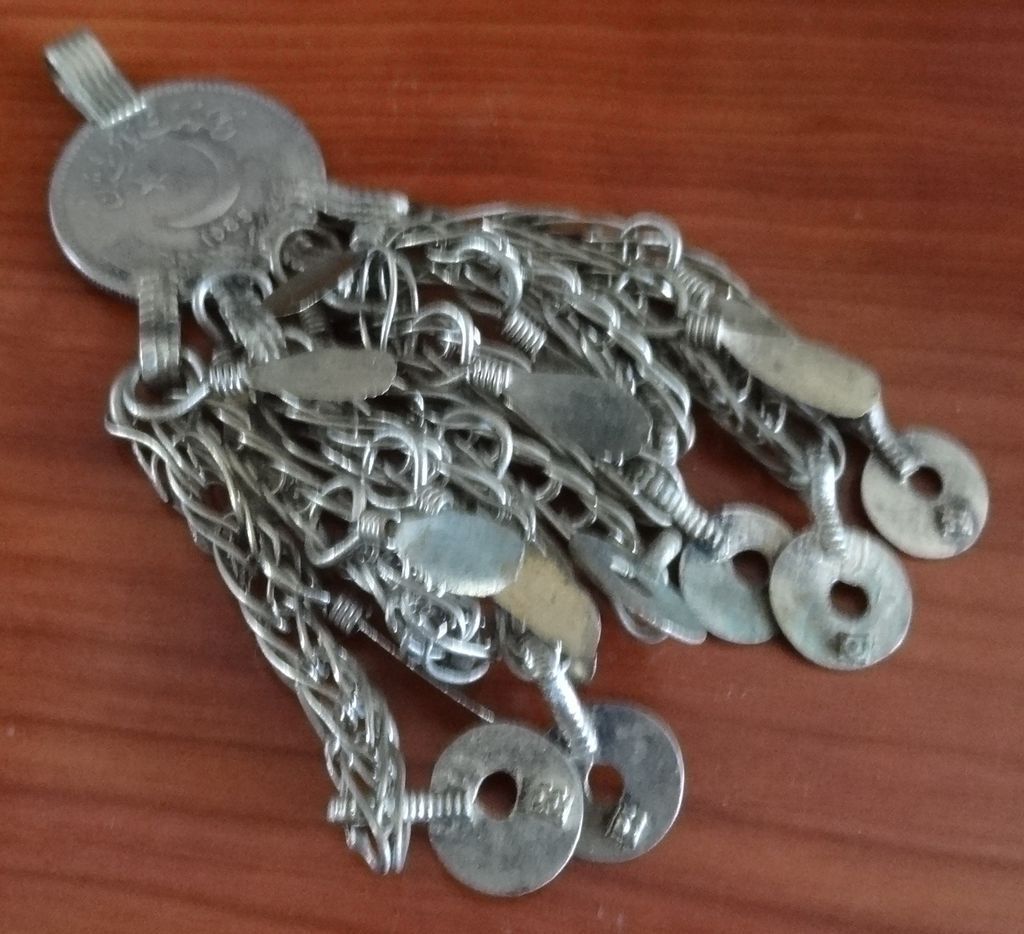 Vintage Pakistan 1986 Coin Charm Pendant Vintage Pakistan 1986 Coin Charm Pendant