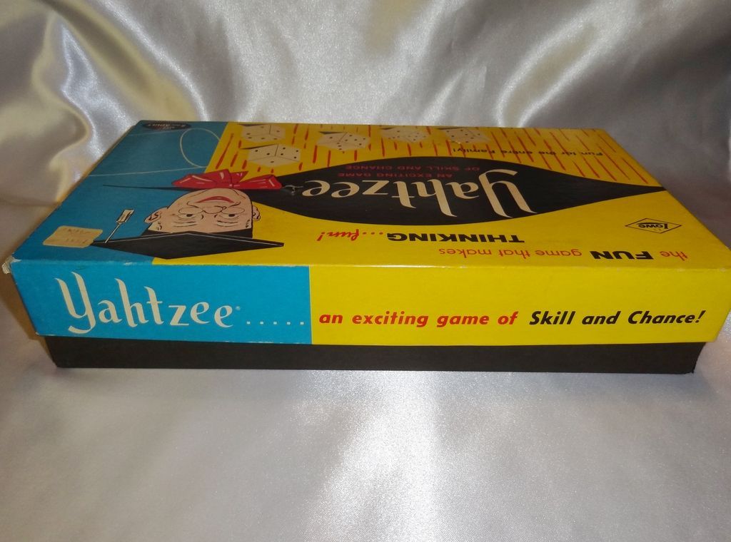 Vintage Yahtzee Game Near Mint c.1956 Vintage Yahtzee Game Near Mint c.1956