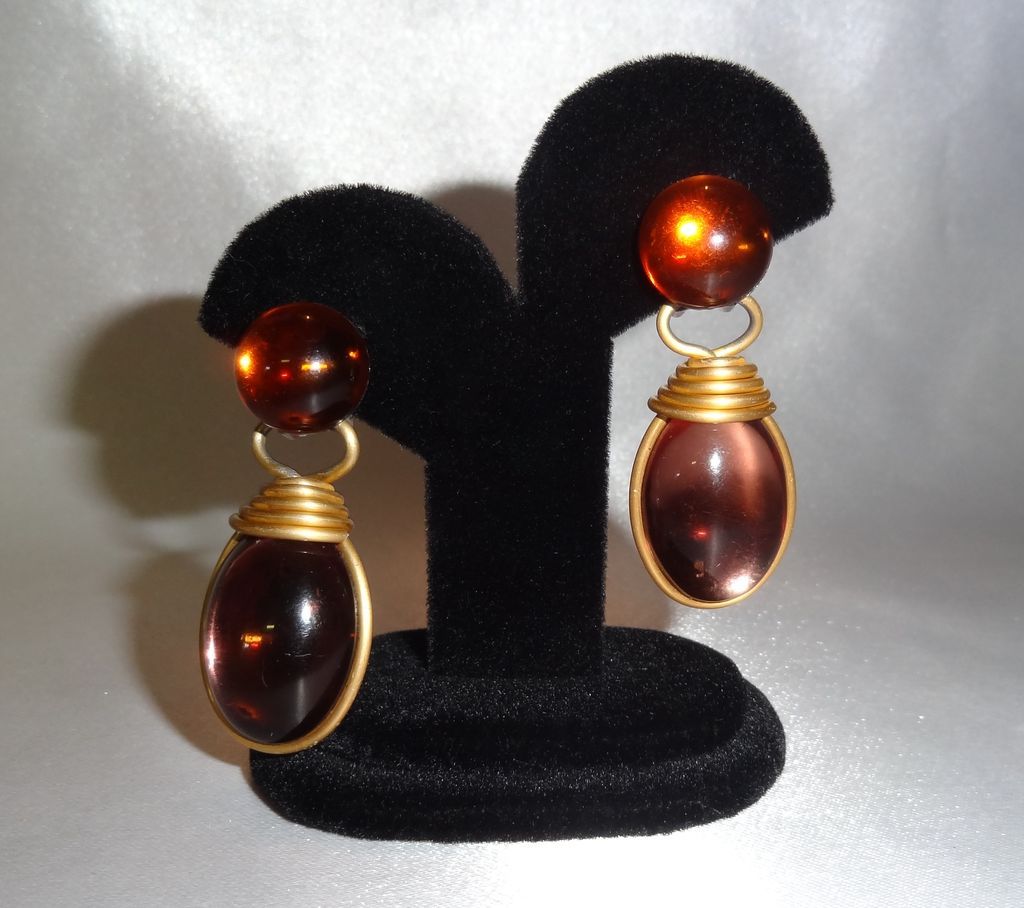 Vintage Equestrian Reversible Earrings Vintage Equestrian Reversible Earrings